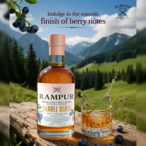 Rampur Barrel Blush Indian Single Malt Whisky - Billede 2