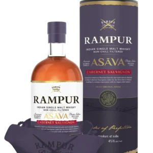 Rampur Asava Indian Single Malt Whisky (in giftbox) - Billede 1